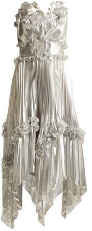 Archive Ii The 1977 Sunray Gown - Womens - Silver