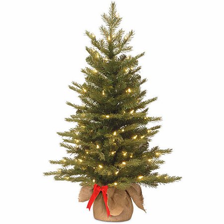 National Tree Co. 36in Nordic Spruce Pre-Lit Christmas Tree