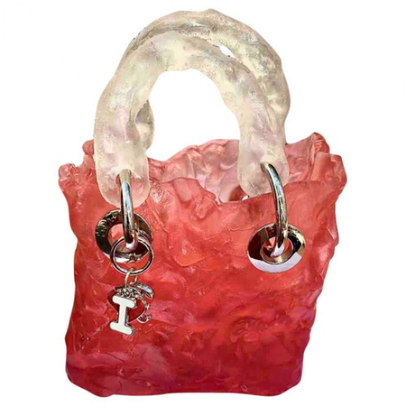 ottolinger plastic red mini bag