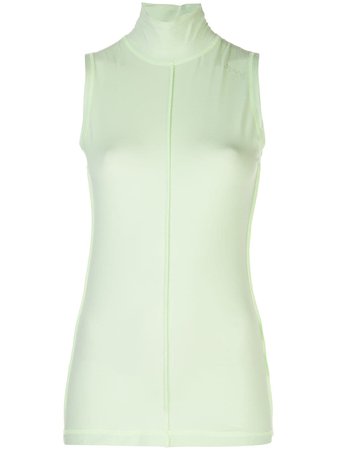 Shop GANNI light stretch tank top with Express Delivery - FARFETCH