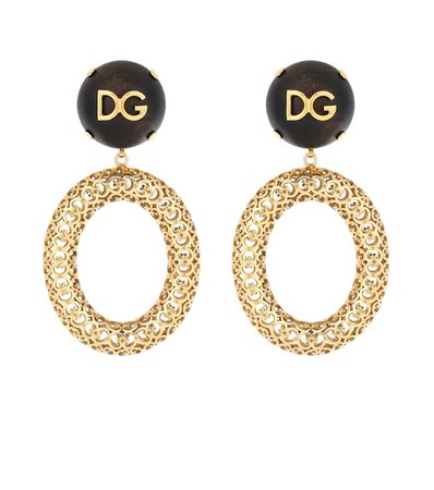 Logo Clip-On Hoop Earrings | Dolce & Gabbana - Mytheresa