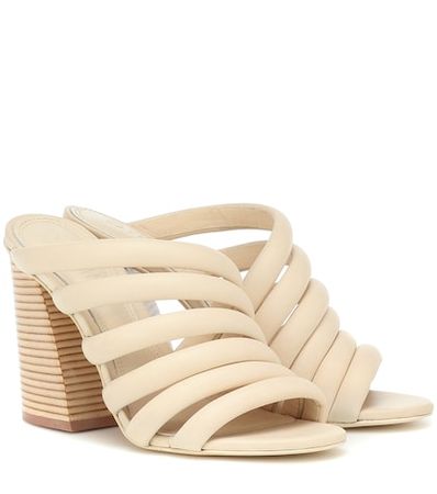 Izzie High leather sandals