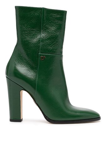Dsquared2 logo-plaque 110mm ankle boots - FARFETCH