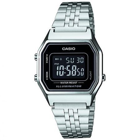 Unisex Casio Classic Alarm Chronograph Watch (LA680WEA-1BEF) | WatchShop.com™
