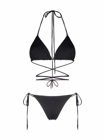 Manokhi wraparound bikini set - FARFETCH