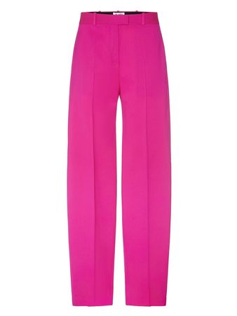 Tailored Jagger Pants Fuchsia | The Webster
