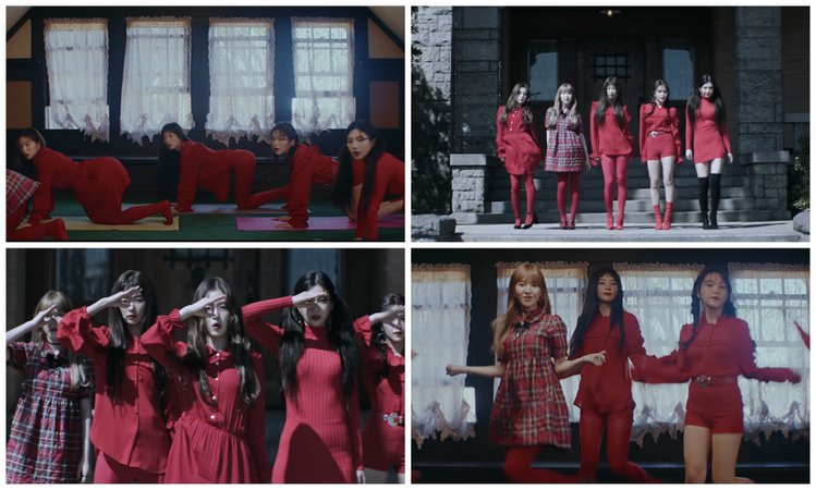 STYLE 'Peek-A-Boo' MV Group Scene + Dance Scene