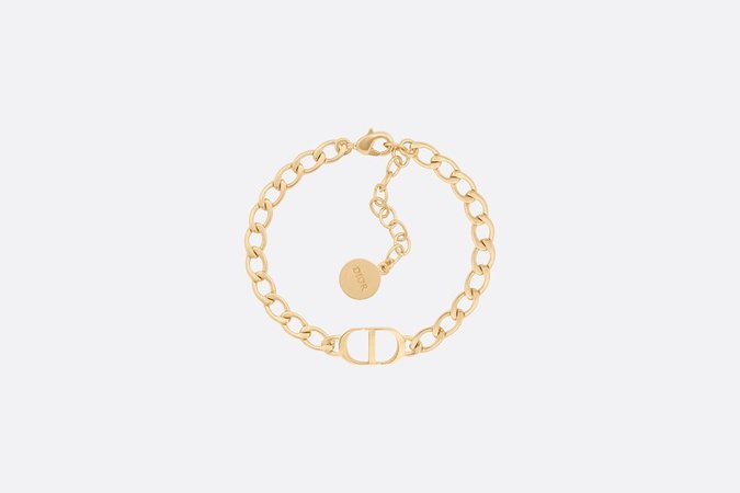 Petit CD Bracelet Gold-Finish Metal - Fashion Jewelry - Women's Fashion | DIOR