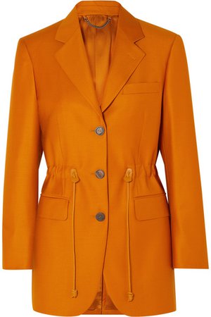 Salvatore Ferragamo | Wool and silk-blend blazer | NET-A-PORTER.COM