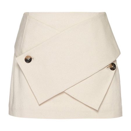 J.W. Anderson Cotton Drill Mini Wrap Skirt ($605)