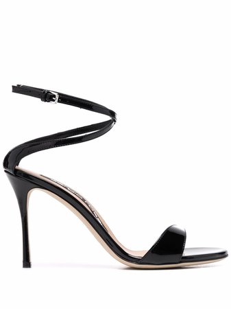 Shop Sergio Rossi ankle-strap high-heel sandals with Express Delivery - FARFETCH