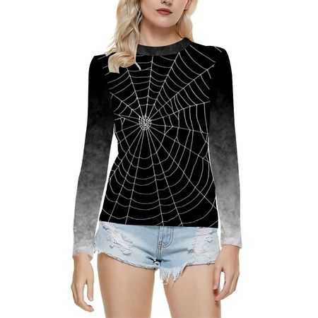 spider web shirt