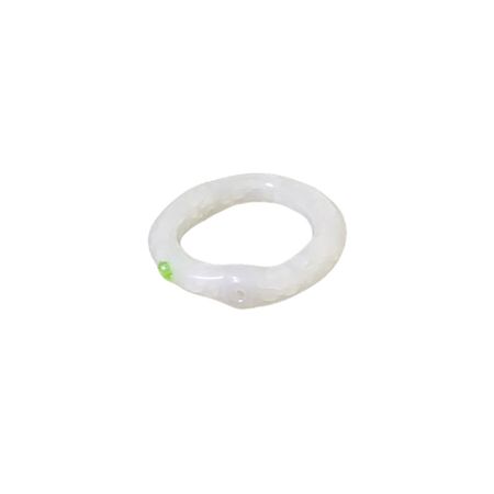 beads white ring - nff