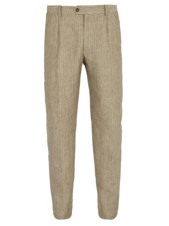 Francois striped linen trousers | Éditions M.R | MATCHESFASHION.COM