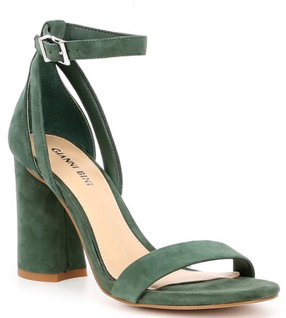 Army green heels