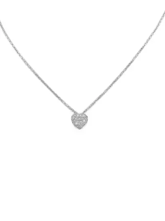 Cartier 2008 pre-owned 18kt white gold diamond necklace