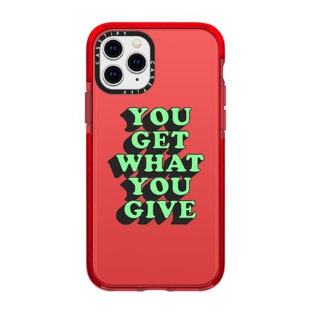 Get What You Give iPhone Case by Quotes by Christie – CASETiFY