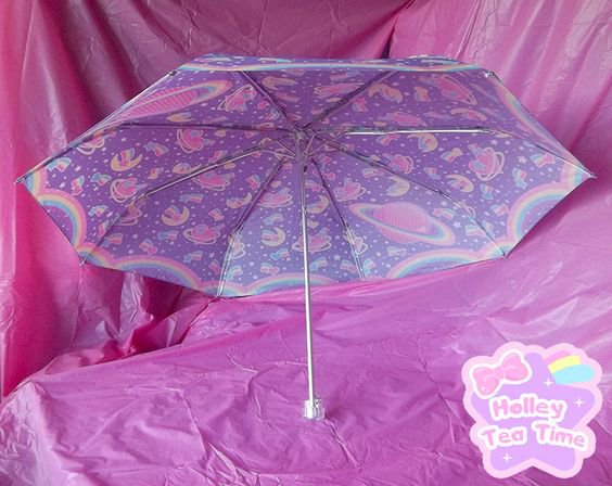 Saturn's Wish | Fairy Kei Umbrella