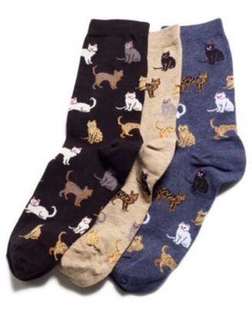 cat socks!!