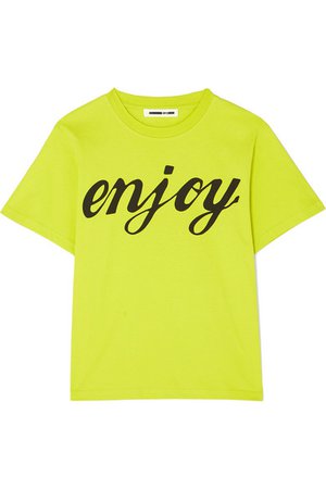 McQ Alexander McQueen | Printed cotton-jersey T-shirt | NET-A-PORTER.COM