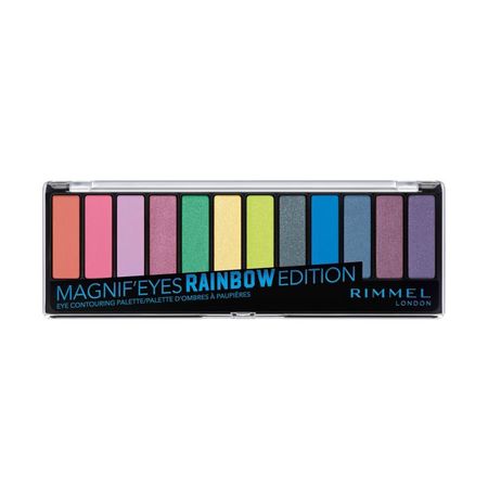 Rimmel London Magnif'eyes Eyeshadow Palette, Rainbow, 0.5 oz - Walmart.com