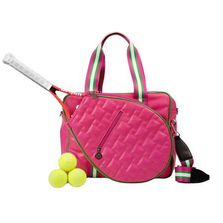 The Chris Tennis Bag - Pink | Ameliora | Wolf & Badger
