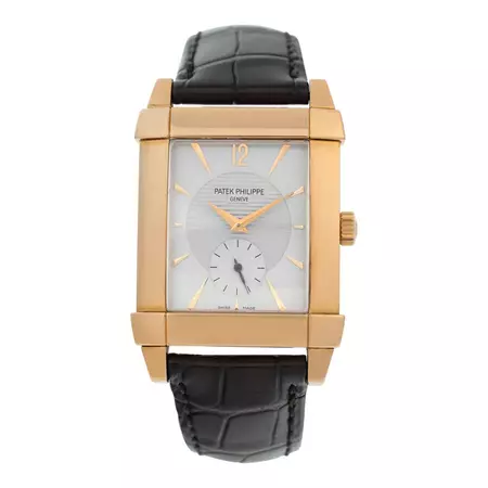 Patek Philippe Gondolo 18k rose gold Manual Wristwatch Ref 5111R For Sale at 1stDibs