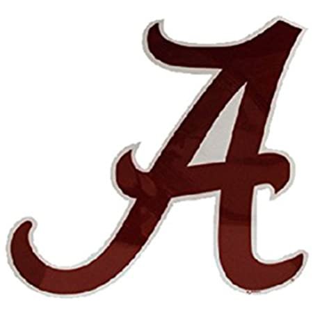 Amazon.com : NCAA Siskiyou Sports Fan Shop Alabama Crimson Tide Logo Magnets 8 inch sheet Team Color : Sports & Outdoors