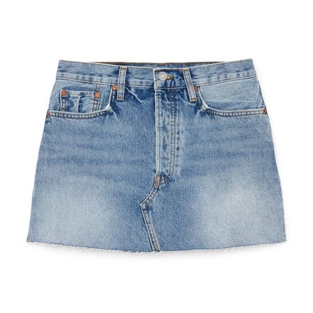 RE/DONE ’90s Mini skirt