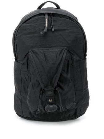 C.p. Company Mac Creased Backpack MAC036A005269G Black | Farfetch