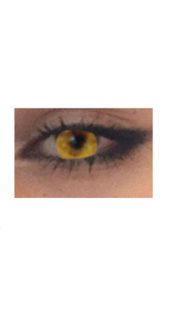 yellow eye eyeliner