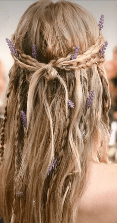 Hippie hair