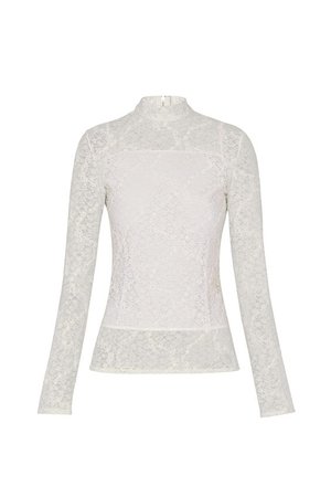 Long Sleeved Lace Top - Ready-to-Wear | LOUIS VUITTON