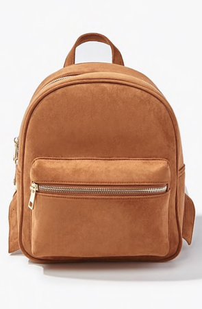 mini brown backpack