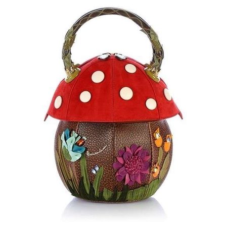 Braccialini Mushroom Handbag
