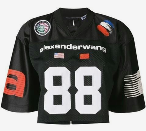 Alexander Wang jersey crop top