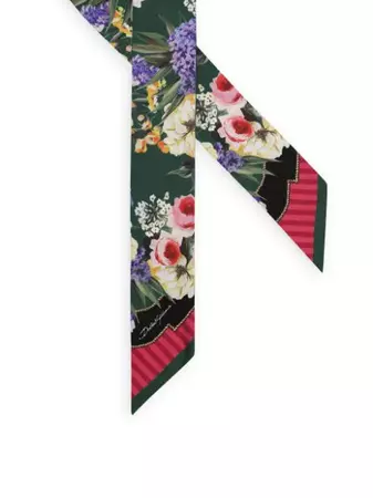 Dolce & Gabbana floral-print Silk Scarf - Farfetch
