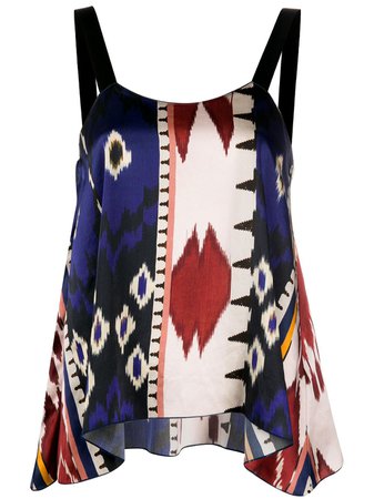 Forte Forte Abstract Patterned Tank Top Ss20 | Farfetch.com