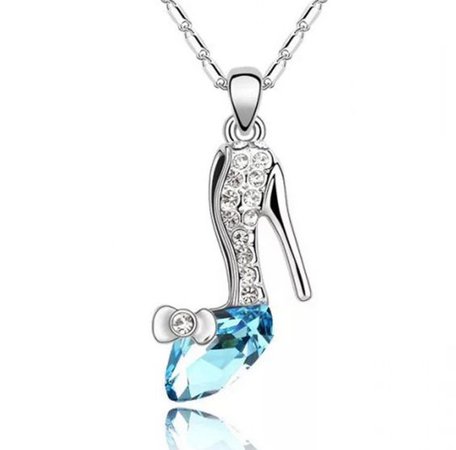 Disney Cinderella Glass Slipper Necklace