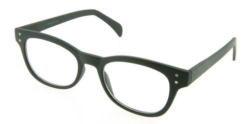 black peter parker style rectangular geeky glasses
