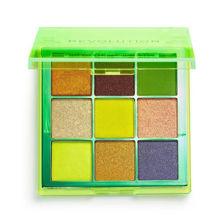 *clipped by @luci-her* Makeup Revolution Viva Neon Eyeshadow Palette Up All Night | Revolution Beauty Official Site