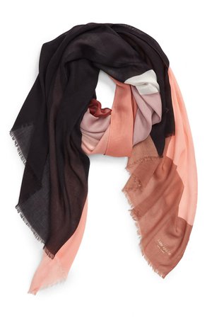 kate spade new york colorblock oblong scarf | Nordstrom