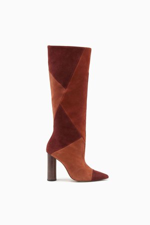 Jerri Boot - Suede Combo | Free Shipping on all U.S. Orders