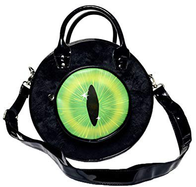 cat eye green bag