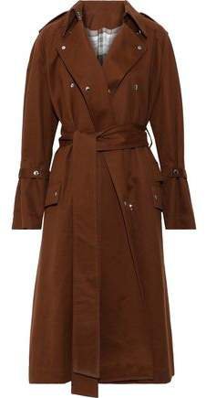 Cotton-twill Trench Coat
