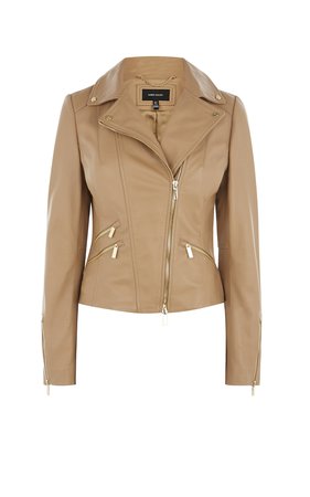tan leather jacket womens - Google Search