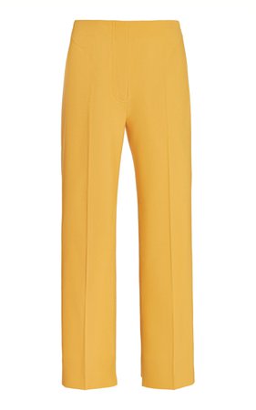 Jacquemus Pina Stretch-Wool Straight-Leg Trousers