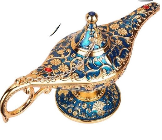Jeweled Genie Lamp
