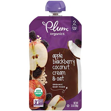 Plum Organics Stage 2, Organic Baby Food, Fruit and Veggie Variety Pack, 4 ounce pouches (Pack of 18) (Packaging May Vary): Amazon.com: Grocery & Gourmet Food