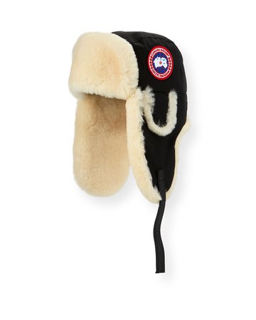 Canada Goose Aviator Hat with Shearling